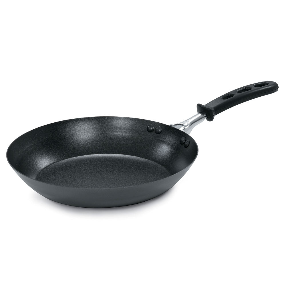 9 ⅜-inch carbon steel induction fry pan with SteelCoat x3™ nonstick coating and TriVent silicone handle