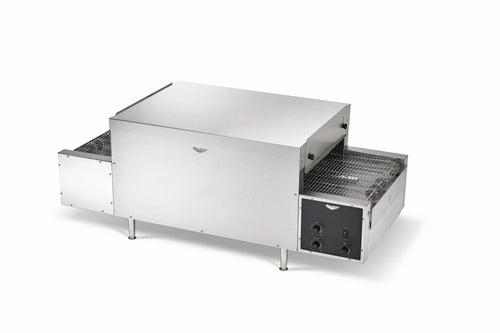 18-inch 208-volt conveyor pizza oven with right-to-left operation